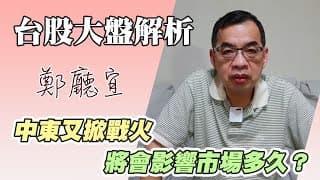 1140615【中東又掀戰火  將會影響市場多久❓】