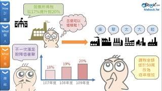 5分鐘搞懂台灣稅改新制重點