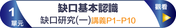 缺口研究(一)