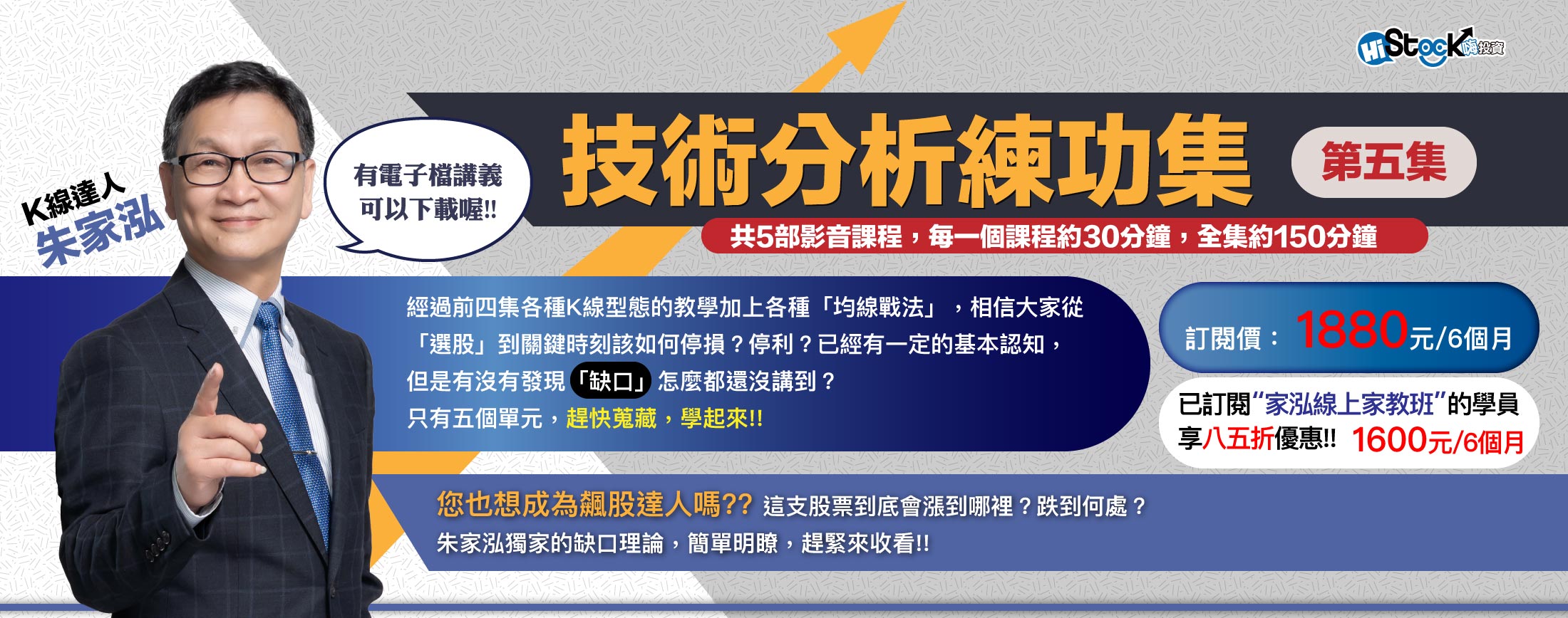 技術分析練功集第五集 - K線達人朱家泓