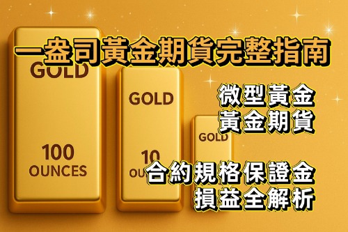 【CME新商品】一盎司黃金期貨 165 美元就能做黃金？！