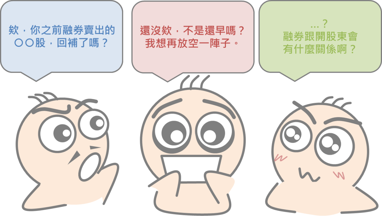 三分鐘搞懂融券強制回補